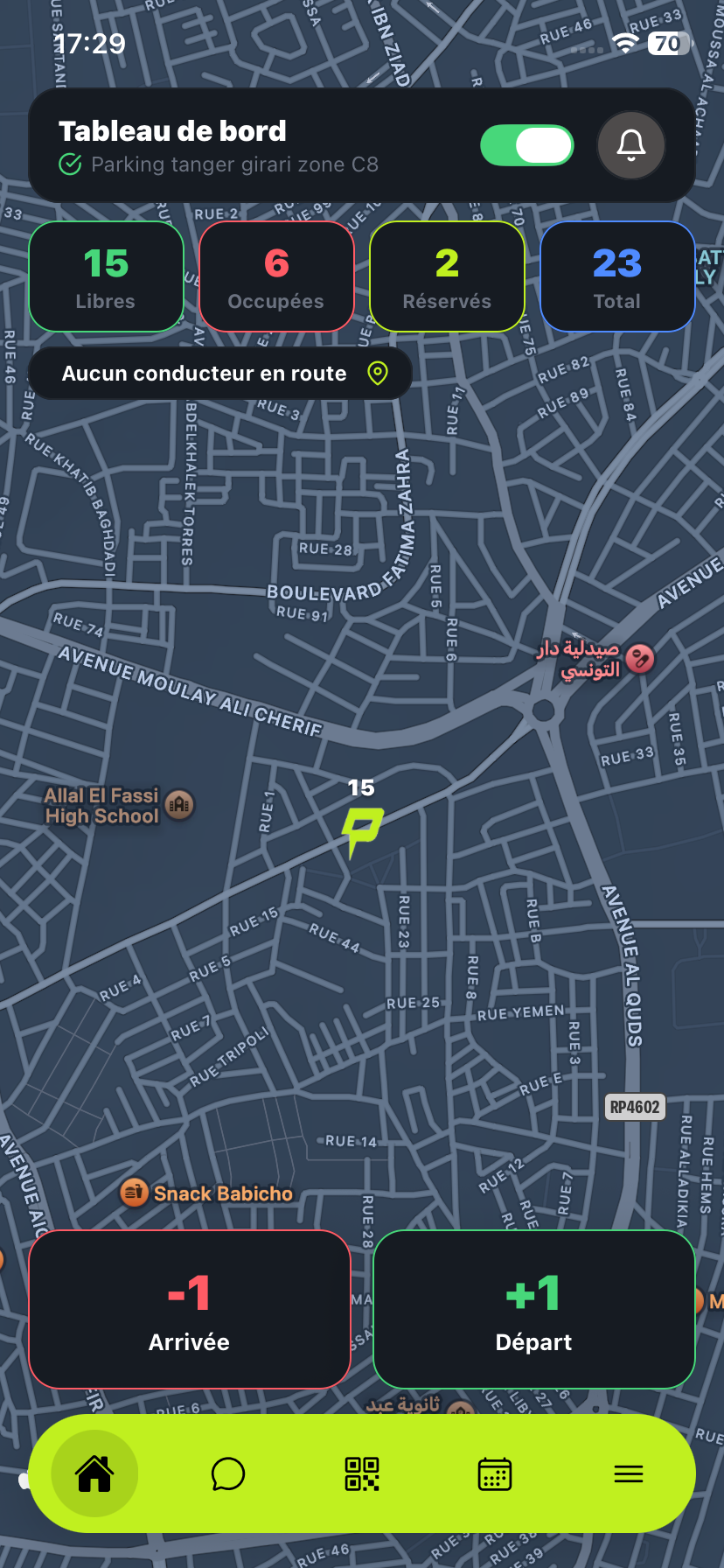 app gardien parkiti